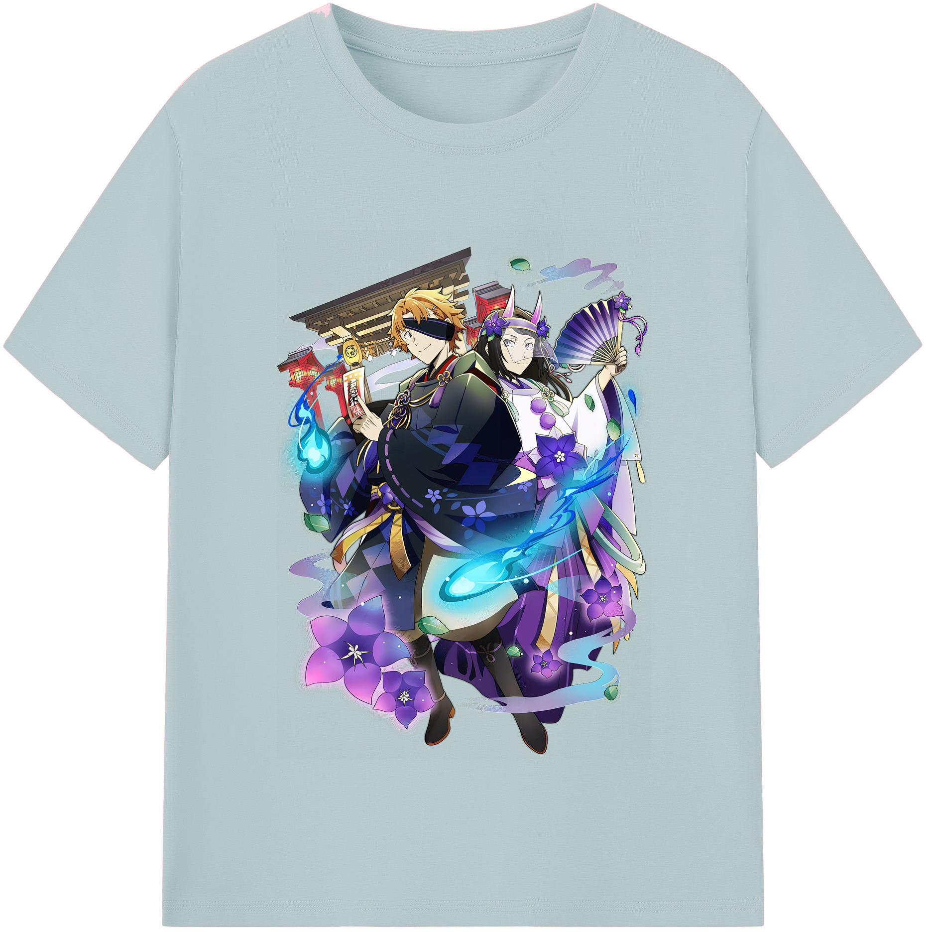 （画像用） 文豪ストレイドッグス Bungo Stray Dogs 綿100％半袖Tシャツ（フロントプリント）